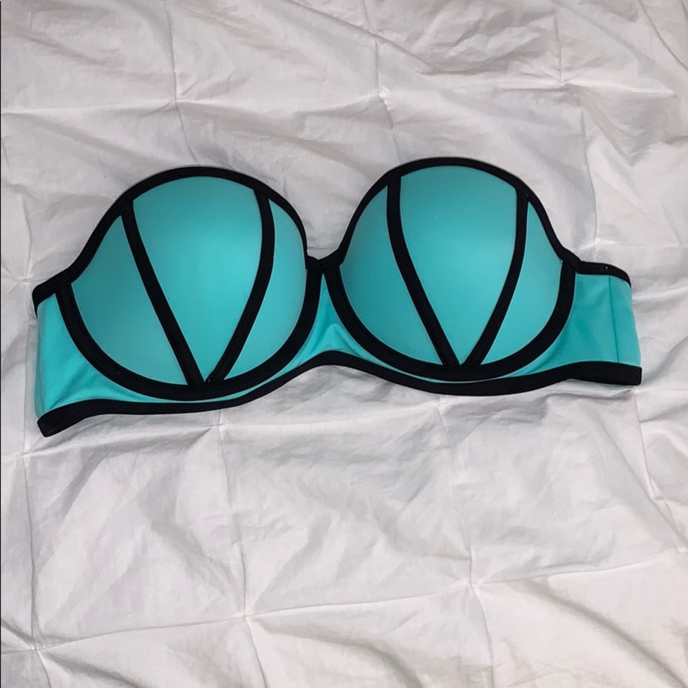 NWOT bandeau push-up bikini top | PINK